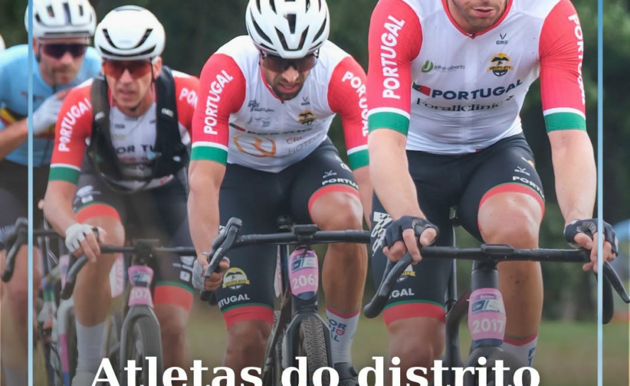 Pedro Pereira, Joel Sousa e João Duarte, atletas do distrito de Castelo Branco,