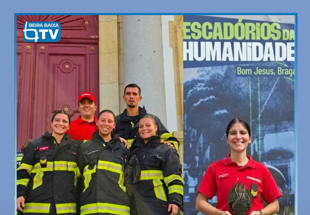 Quatro operacionais dos Bombeiros Voluntários de Proença-a-Nova conquistam pódio