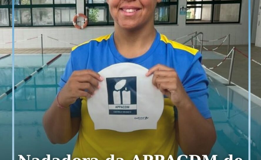Rafaela Louro, atleta da APPACDM de Castelo Branco