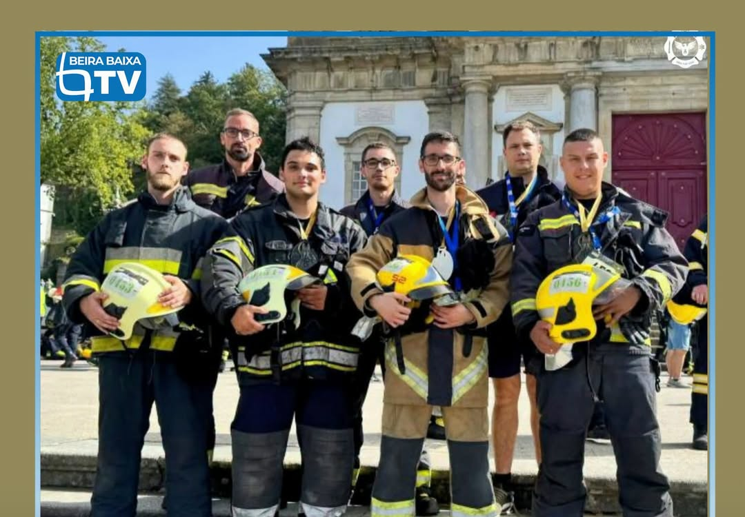 Sete elementos dos Bombeiros Voluntários de Belmonte participaram, este sábado,