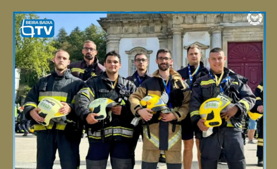 Sete elementos dos Bombeiros Voluntários de Belmonte participaram, este sábado,
