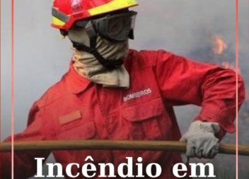 Um incêndio deflagrou esta quarta-feira, 2 de setembro