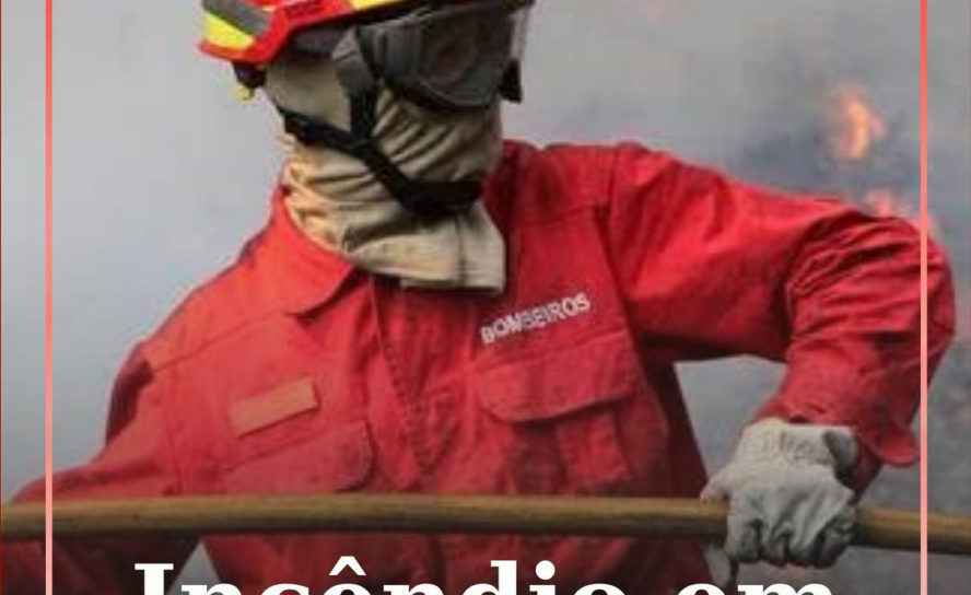 Um incêndio deflagrou esta quarta-feira, 2 de setembro