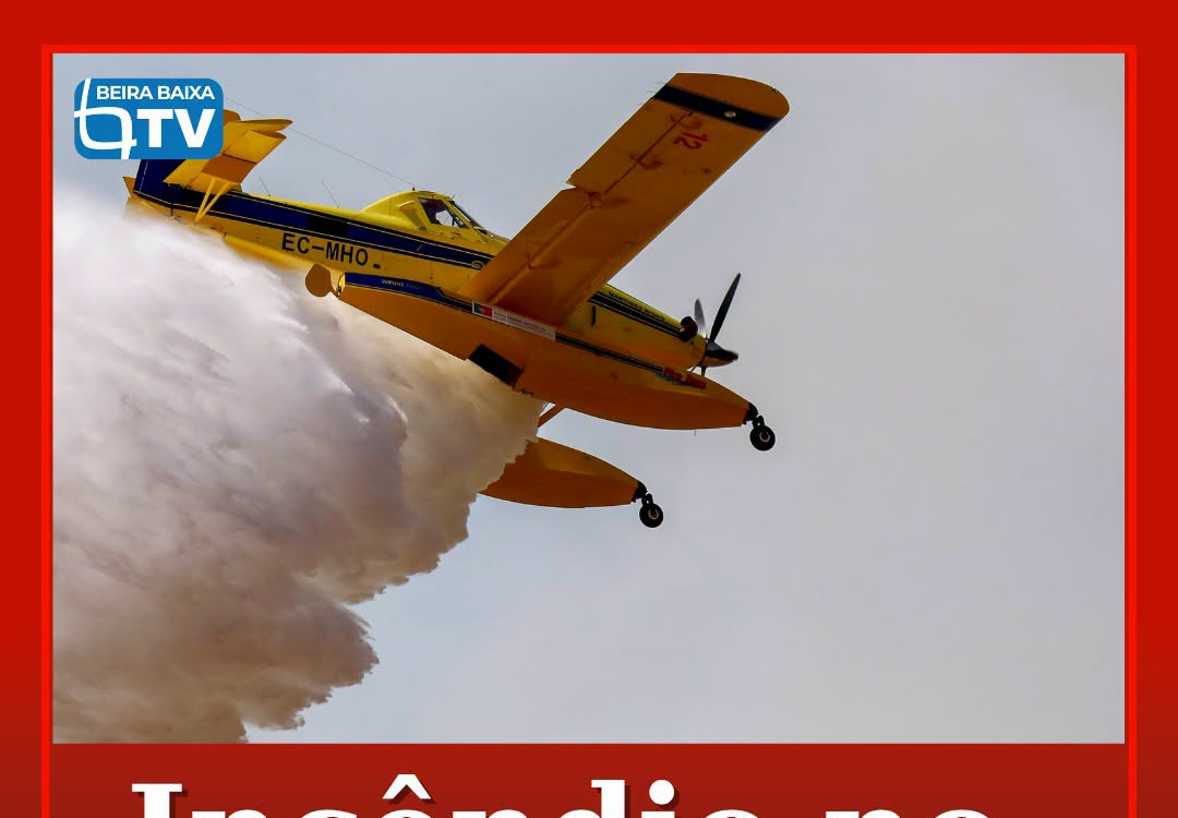 Um incêndio deflagrou esta segunda-feira, 28 de setembro de 2026, em Orca