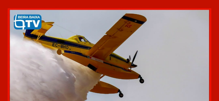 Um incêndio deflagrou esta segunda-feira, 28 de setembro de 2026, em Orca