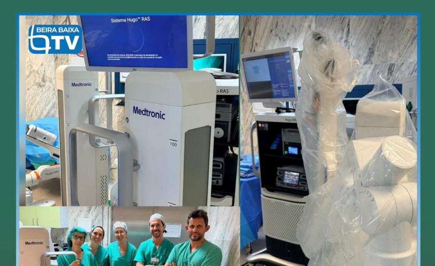 A Unidade Local de Saúde da Cova da Beira (ULSCBEIRA) alargou a cirurgia robótic