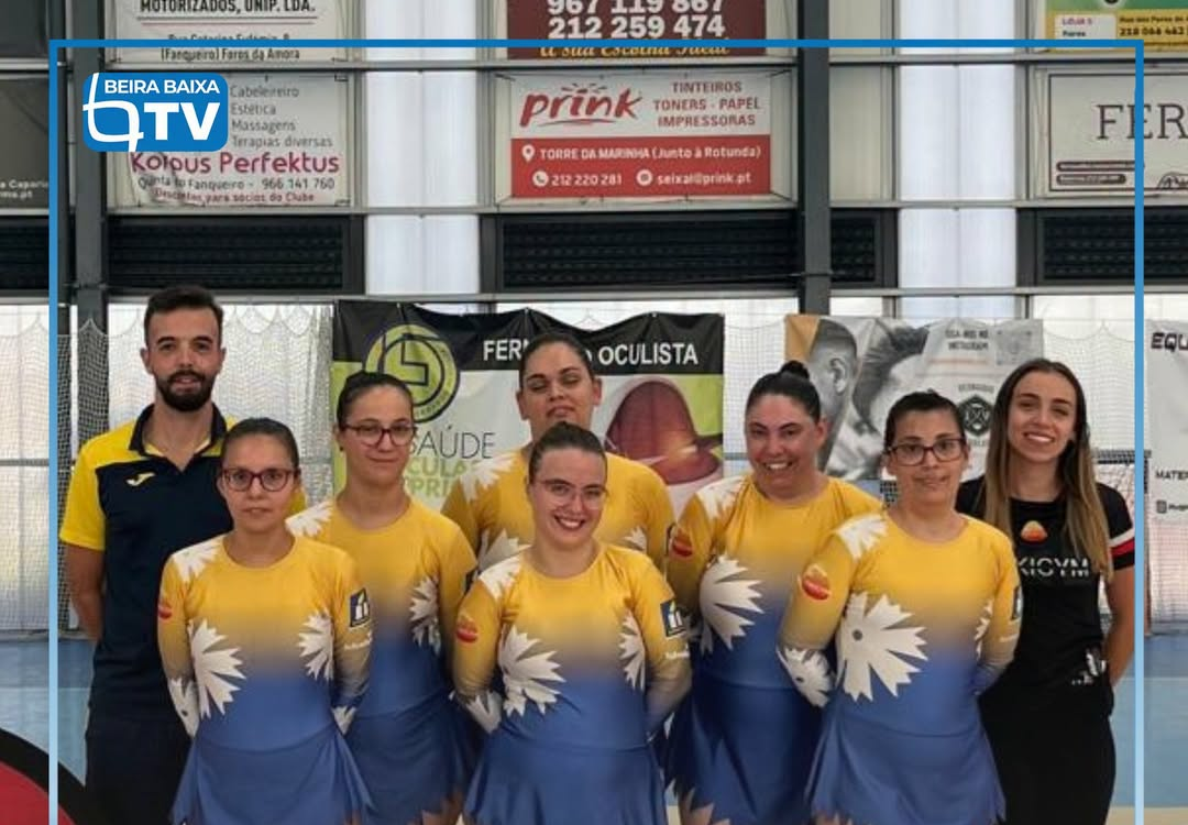A APPACDM de Castelo Branco/Zakigym participou numa prova de Ginástica Rítmica d