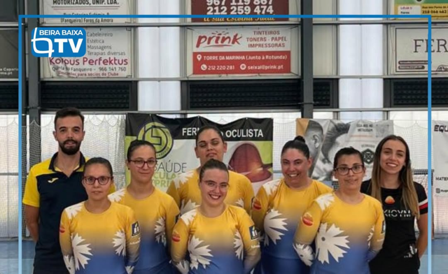 A APPACDM de Castelo Branco/Zakigym participou numa prova de Ginástica Rítmica d