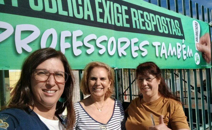 A Campanha Nacional, promovida pela FENPROF, em todo o País