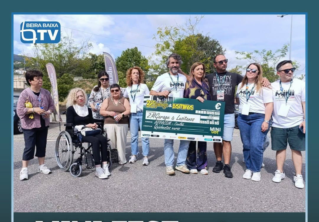 A Covilhã recebeu este domingo, 4 de outubro, a segunda edição do MINI FEST