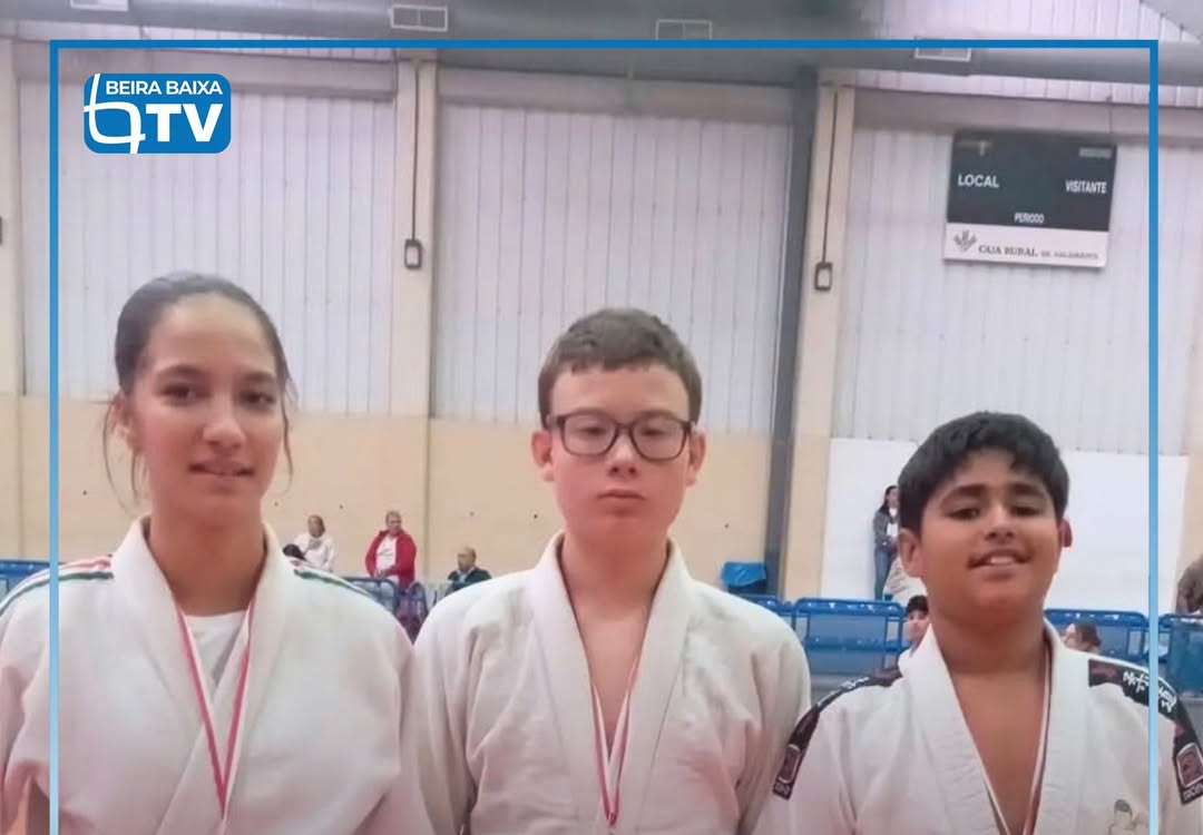 A Escola de Judo Ana Hormigo conquistou duas medalhas de ouro e uma de prata no