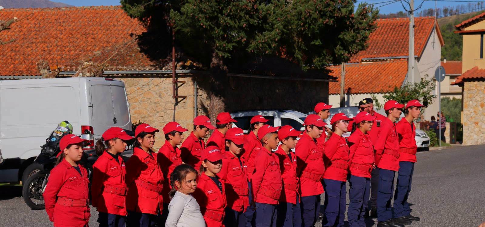 A Escolinha de Infantes e Cadetes dos Bombeiros Voluntários da Covilhã