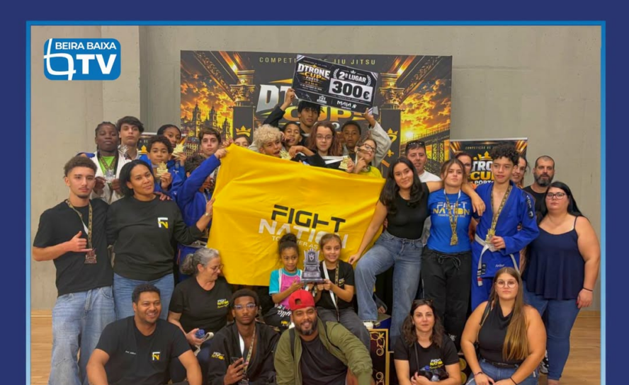 A Fight Nation conquistou o 2.º lugar na classificação geral