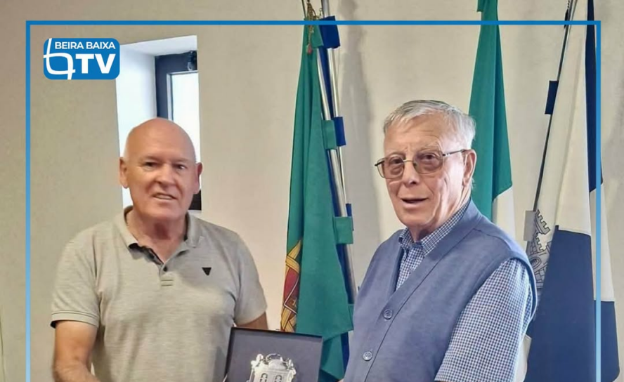 A Junta de Freguesia de Sarzedas homenageou o Padre Manuel Mendonça por ocasião