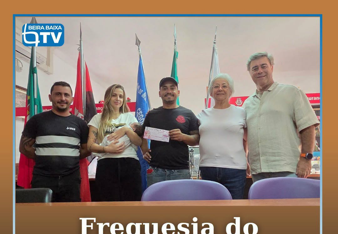 A Junta de Freguesia do Rosmaninhal entregou mais um incentivo à natalidade