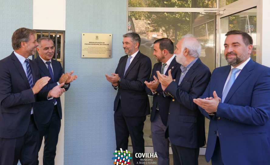 A Piscina Municipal da Covilhã foi inaugurada esta sexta-feira, 23 de outubro