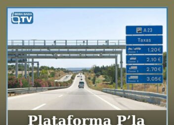 A Plataforma P’la Reposição das SCUT na A23 e A25 reúne esta quarta-feira