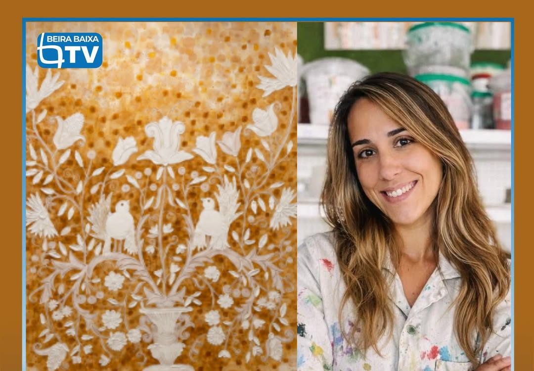 A artista Soraia Barroca homenageia o Bordado de Castelo Branco através da obra