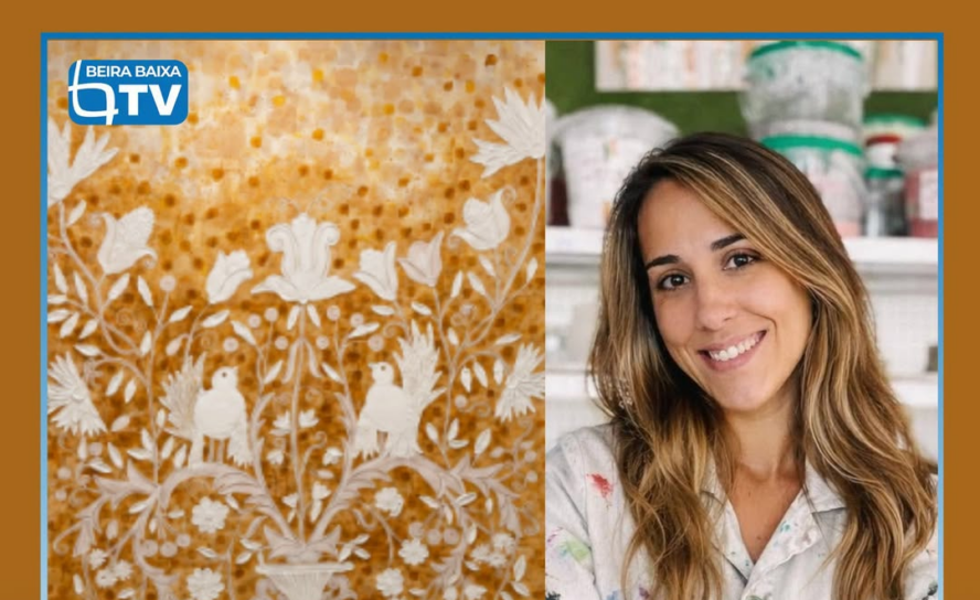 A artista Soraia Barroca homenageia o Bordado de Castelo Branco através da obra
