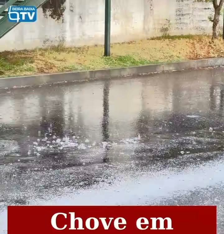 A chuva já começou a cair em Castelo Branco