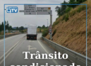 A circulação rodoviária no IC8, no concelho da Sertã