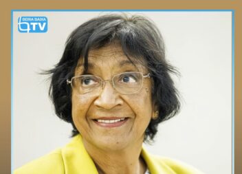 A sul-africana Pillay, de 85 anos