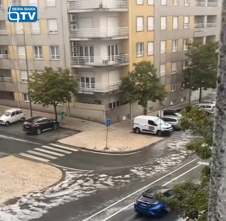 Confirmando as previsões do Instituto Português do Mar e da Atmosfera (IPMA)