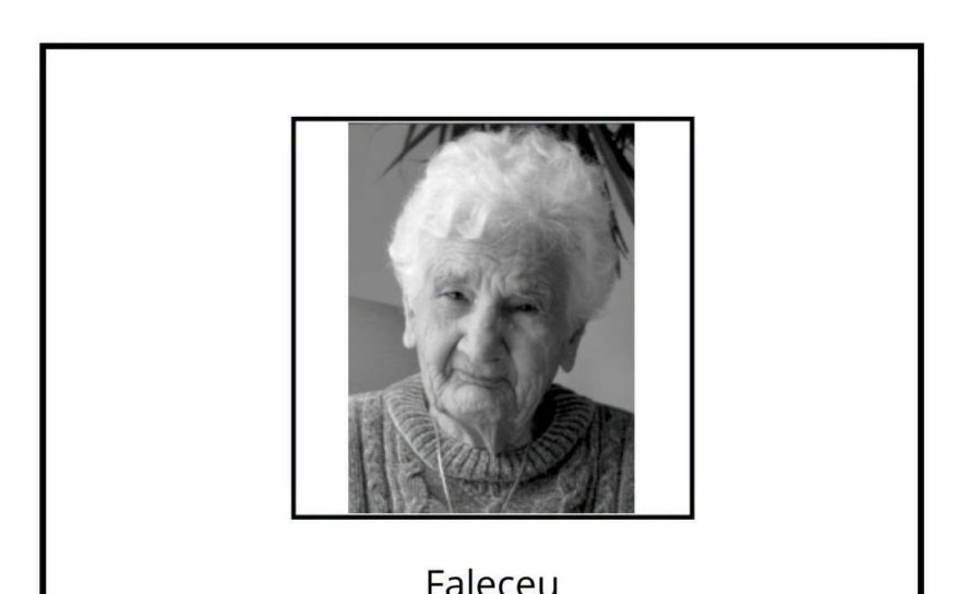 Faleceu Adelaide de Jesus Farinha Silva, aos 94 anos