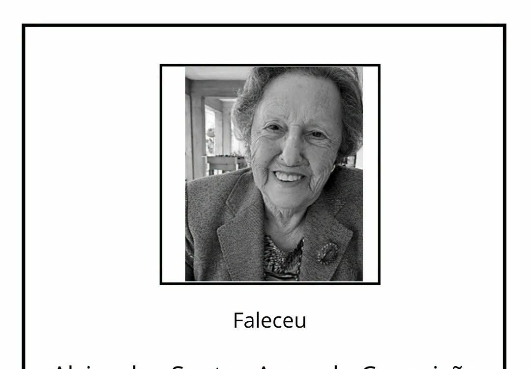 Faleceu Alzira dos Santos Azevedo Conceição, aos 94 anos.