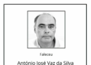 Faleceu António José Vaz da Silva, aos 67 anos, natural de Castelo Branco.