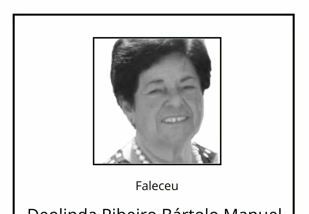 Faleceu Deolinda Ribeiro Bártolo Manuel, aos 78 anos, natural de Proença-a-Nova.