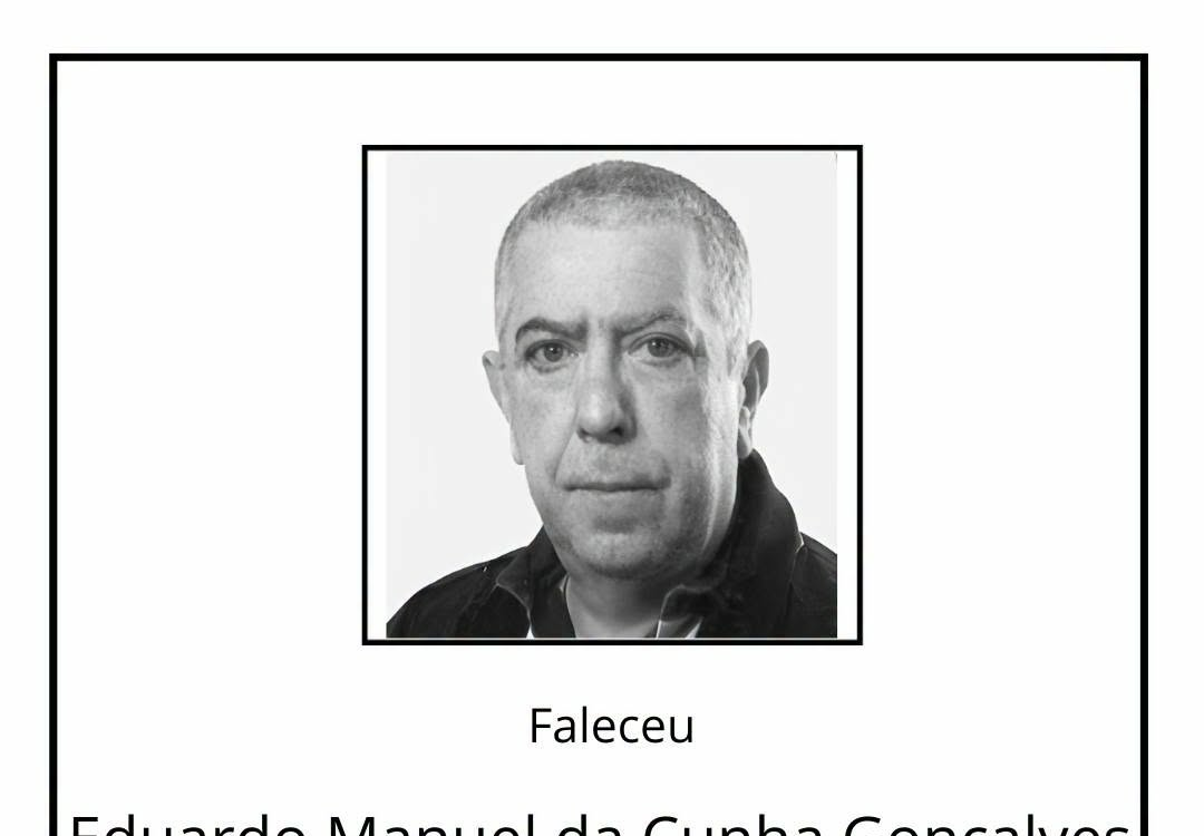 Faleceu Eduardo Manuel da Cunha Gonçalves, aos 78 anos.