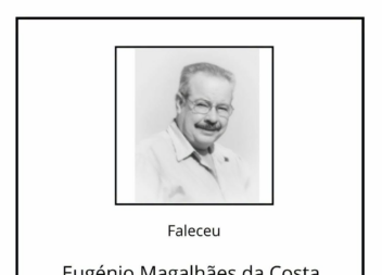 Faleceu Eugénio Magalhães da Costa, aos 75 anos, natural de Colmeal da Torre.