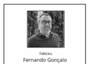 Faleceu Fernando Gonçalo Valente Correia, aos 57 anos
