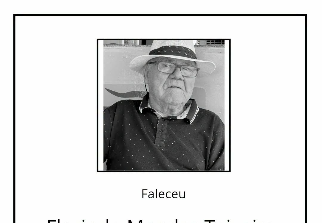 Faleceu Florindo Mendes Teixeira, aos 89 anos.