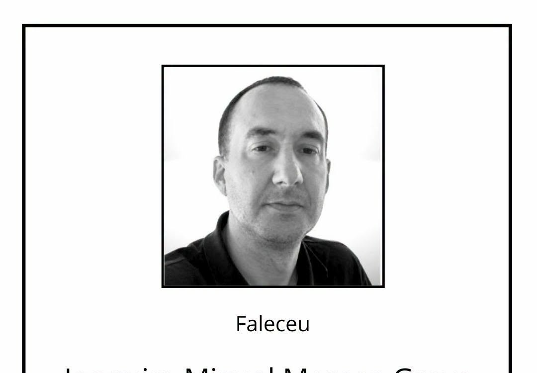 Faleceu Joaquim Miguel Mareco Grave de  46  anos.