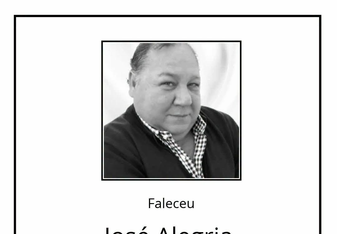 Faleceu José Alegria, aos 57 anos, natural de Portalegre.