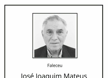 Faleceu José Joaquim Mateus, aos 77 anos, natural de Almaceda.