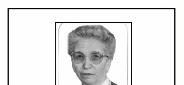 Faleceu Maria José Colôa, aos 99 anos