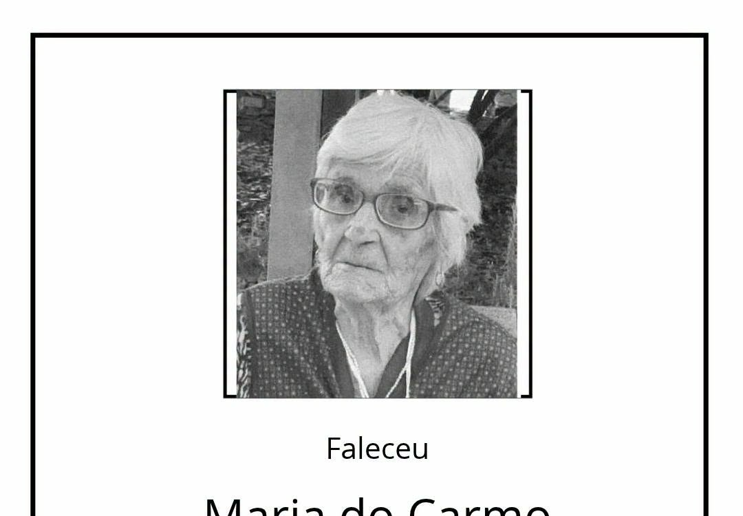 Faleceu Maria do Carmo, aos 100 anos