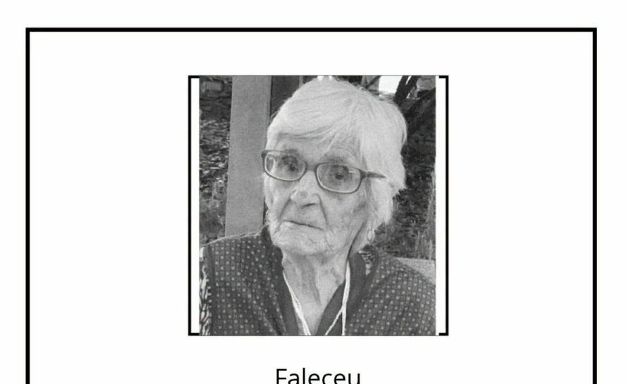 Faleceu Maria do Carmo, aos 100 anos