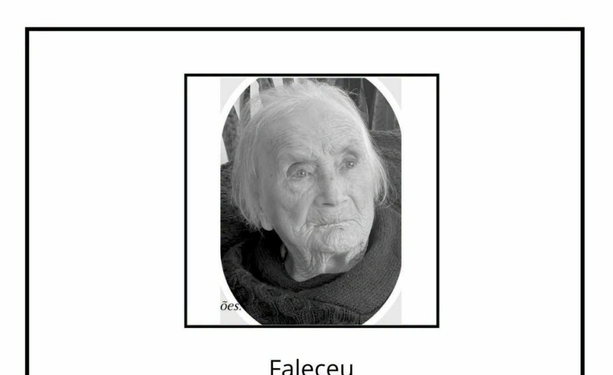 Faleceu Maria do Carmo aos 99 anos, natural da Lameira, Oleiros.