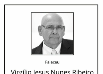 Faleceu Virgílio Jesus Nunes Ribeiro, aos 83 anos, natural de Cebolais de Cima.