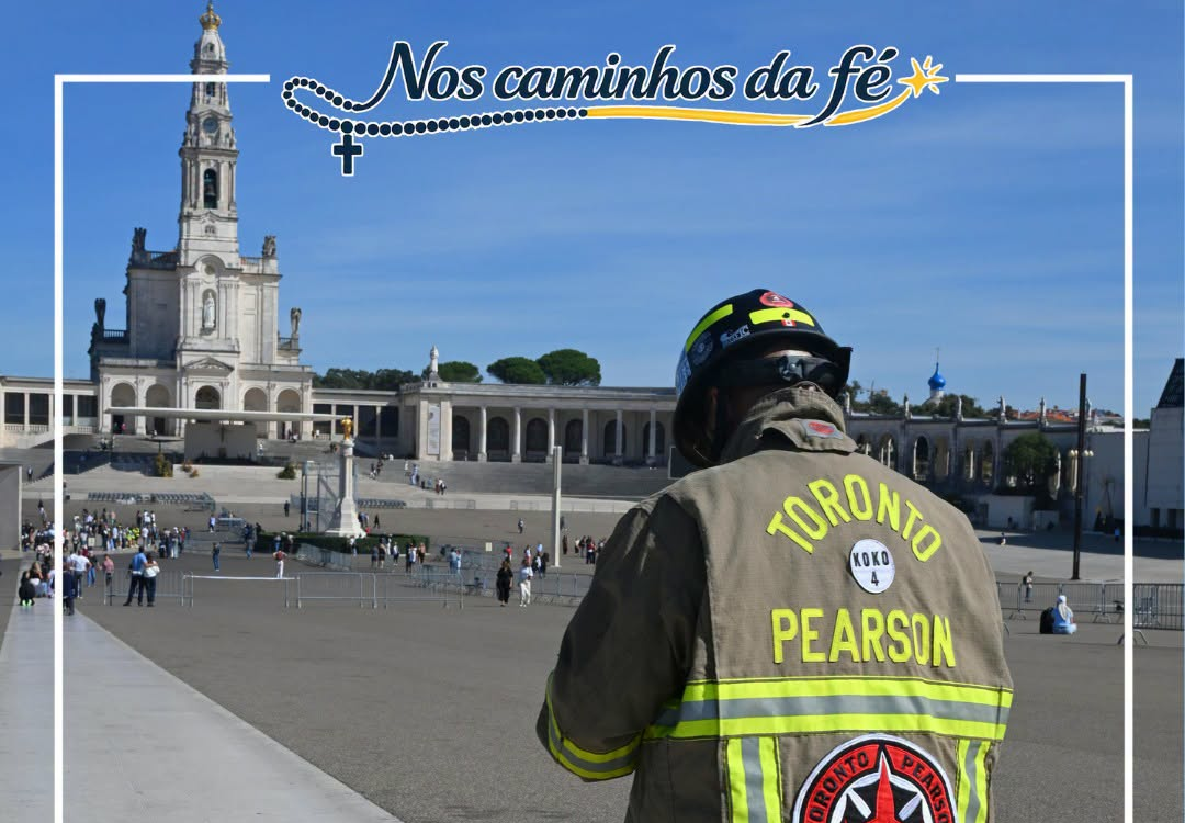 Figueira, operacional da corporação de Bombeiros de Pearson, Canadá