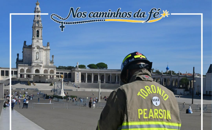 Figueira, operacional da corporação de Bombeiros de Pearson, Canadá