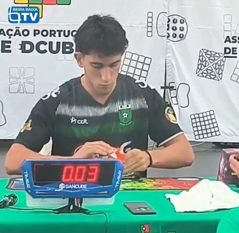 João Dinis, jovem de 17 anos, natural de Idanha-a-Nova