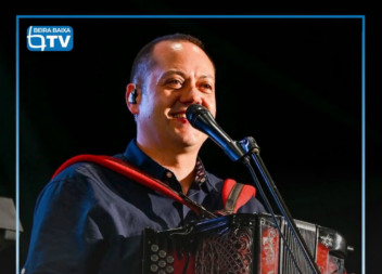 Miguel Agostinho, acordeonista e teclista, natural de Oleiros