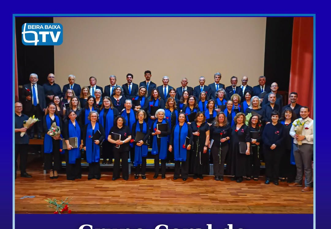 O Grupo Coral de Proença-a-Nova recebeu a medalha de prata