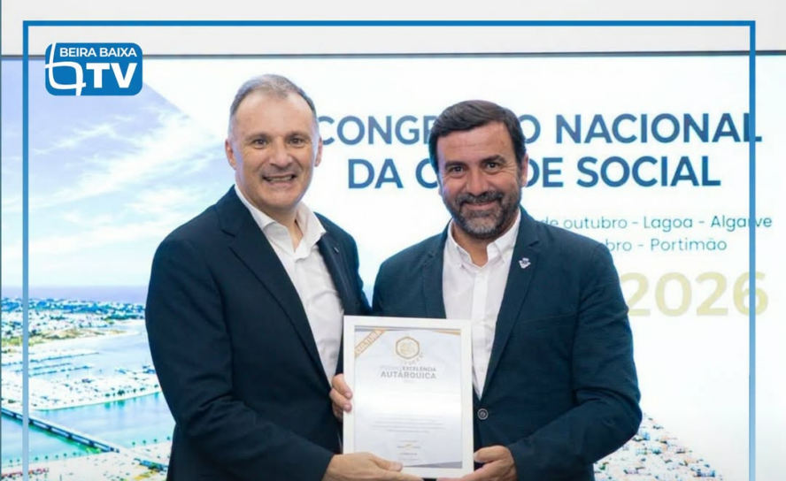 O Município da Covilhã foi distinguido com quatro Prémios de Excelência Autárqui