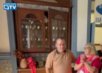 O Padre Luís Figueiredo, reitor do Seminário de Cernache do Bonjardim